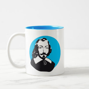Tasse 2 Couleurs Peuple Français Québec Samuel Champlain citation