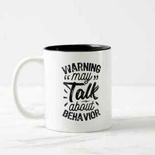 Tasse 2 Couleurs Peut Parler De Comportement