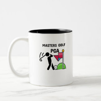 Tasse 2 Couleurs pga de golf maître