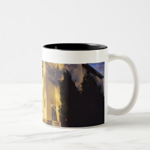 Tasse 2 Couleurs Phare à Escanaba UP Michigan