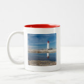 Tasse 2 Couleurs Phare | Canada de la crique de Peggy (Gauche)