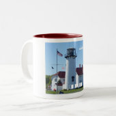 Tasse 2 Couleurs Phare de Chatham (Devant gauche)