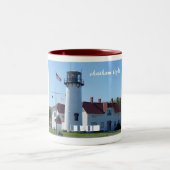 Tasse 2 Couleurs Phare de Chatham (Centre)