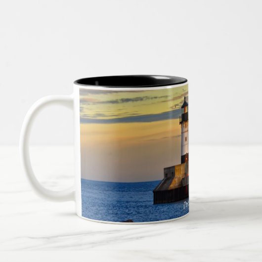 Tasse 2 Couleurs Phare de Duluth, Minnesota (Gauche)