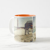 Tasse 2 Couleurs Phare de Honfleur (Devant gauche)