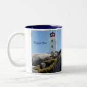 Tasse 2 Couleurs Phare de la crique de Peggy (Gauche)