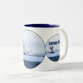 Tasse 2 Couleurs Phare de Lorain (Devant droit)