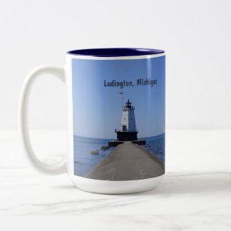 Tasse 2 Couleurs Phare de Ludington