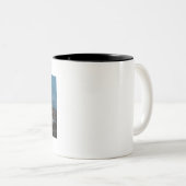 Tasse 2 Couleurs Phare de Nubble à Noël (Devant droit)