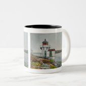 Tasse 2 Couleurs Phare de Squirrel Point (Devant droit)
