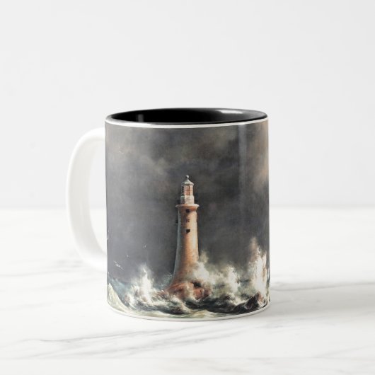 Tasse 2 Couleurs Phare de Stora Balt (Devant gauche)