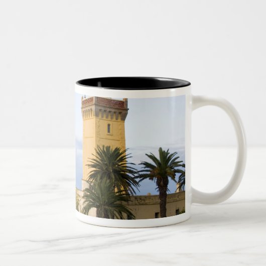 Tasse 2 Couleurs Phare de Tanger au Maroc à Casquette Spartel (Droit)