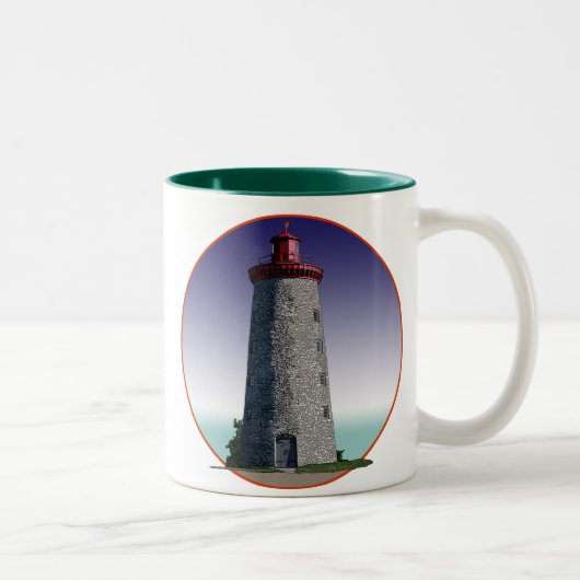 Tasse 2 Couleurs Phare de Windmill Point (Droit)