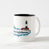 Tasse 2 Couleurs Phare d'île du feu (Devant droit)