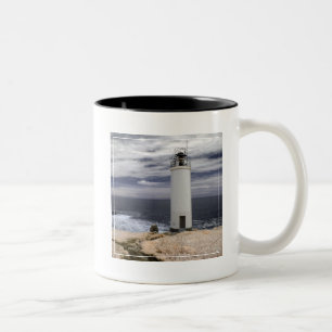 Tasse 2 Couleurs Phare Galicie, Espagne de Laxe