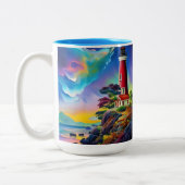 Tasse 2 Couleurs Phare Little Red (Gauche)