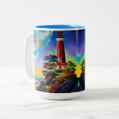 Tasse 2 Couleurs Phare Little Red (Devant gauche)