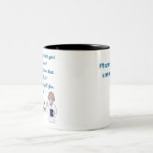 Tasse 2 Couleurs Pharmacien drôle (Centre)