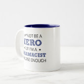 Tasse 2 Couleurs Pharmacien Humour nouveauté (Devant gauche)