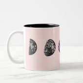 Tasse 2 Couleurs Phases de la lune (Gauche)