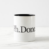 Tasse 2 Couleurs PhDone 2 (Centre)