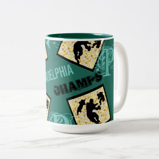 TASSE 2 COULEURS PHILADELPHIE (Devant droit)
