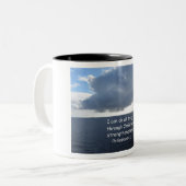 Tasse 2 Couleurs Philippiens 4:13 (Devant gauche)