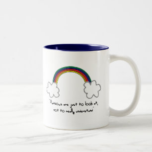 Tasse 2 Couleurs philosophie arc-en-ciel