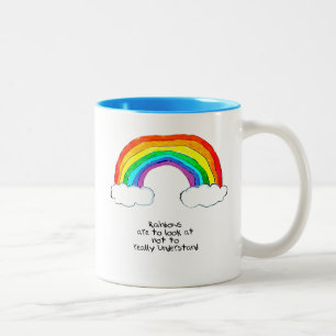 Tasse 2 Couleurs Philosophie arc-en-ciel
