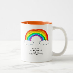 Tasse 2 Couleurs Philosophie Rainbow