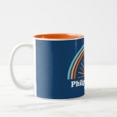 Tasse 2 Couleurs Philpott Lake Virginia Rainbow (Gauche)