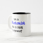 Tasse 2 Couleurs phlébotomiste (Devant gauche)