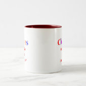 Tasse 2 Couleurs Phobie de clown (Centre)