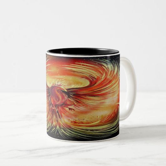 Tasse 2 Couleurs Phoenix (Devant droit)
