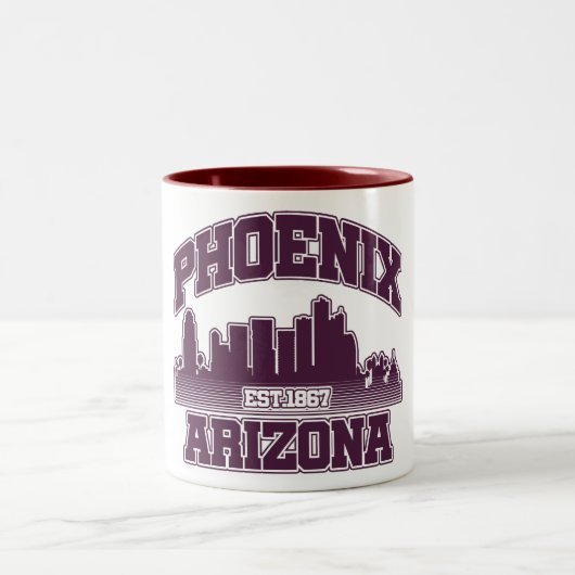 Tasse 2 Couleurs Phoenix, Arizona (Centre)