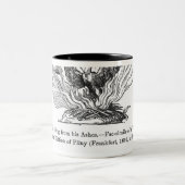 Tasse 2 Couleurs Phoenix se levant de ses cendres (Centre)