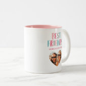 Tasse 2 Couleurs Photo Best Friends moderne (Devant droit)