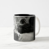 Tasse 2 Couleurs Photo de chat de Kitty (Devant droit)