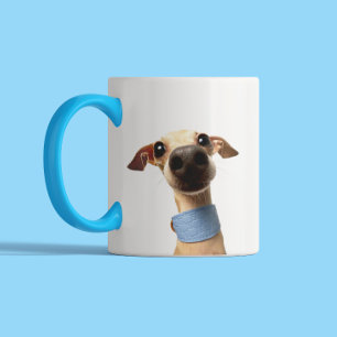 Tasse 2 Couleurs Photo de compagnie personnalisée moderne Meeko
