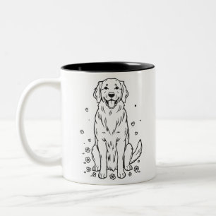 Tasse 2 Couleurs Photo de maman de compagnie Chien personnalisé Cad