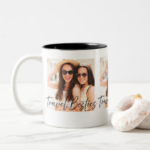 Tasse 2 Couleurs Photo de Meilleure Amie