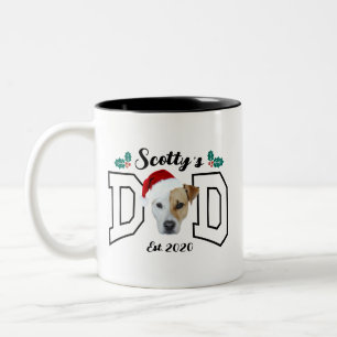 Tasse 2 Couleurs Photo de visage de animal de compagnie personnalis