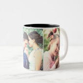 Tasse 2 Couleurs photo et texte (Devant droit)