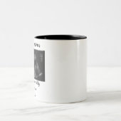 Tasse 2 Couleurs photo Grossesse Faire-part attendue parent 2022 (Centre)