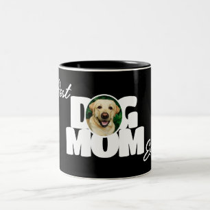 Tasse 2 Couleurs Photo Meilleure Maman de Chien Ever