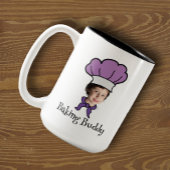 Tasse 2 Couleurs Photo personnalisable Little Baker ou Little Chef