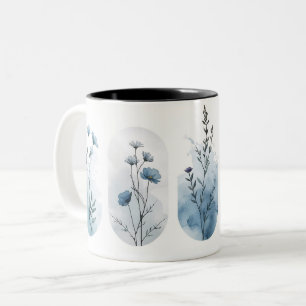Tasse 2 Couleurs Photo personnalisé Moderne Élégant Créer le vôtre