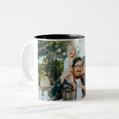 Tasse 2 Couleurs Photo personnalisée (Devant gauche)