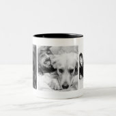 Tasse 2 Couleurs Photo personnalisée (Centre)