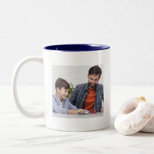 Tasse 2 Couleurs Photo personnalisée